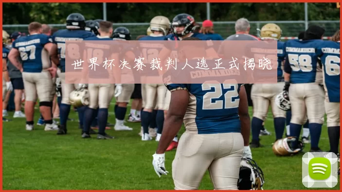 世界杯决赛裁判人选正式揭晓